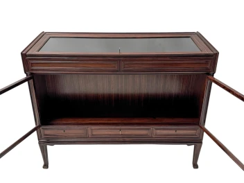 Art Deco Amsterdamse School Vitrine or display cabinet by Napoleon Le Grand